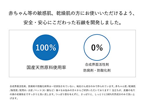 無添加生せっけん 乳化・なませっけん 2