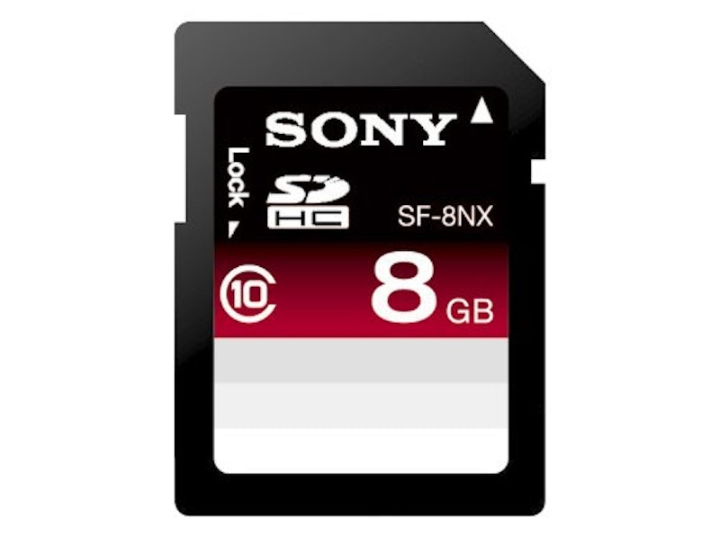 SD・SDHCメモリーカード8GB 1