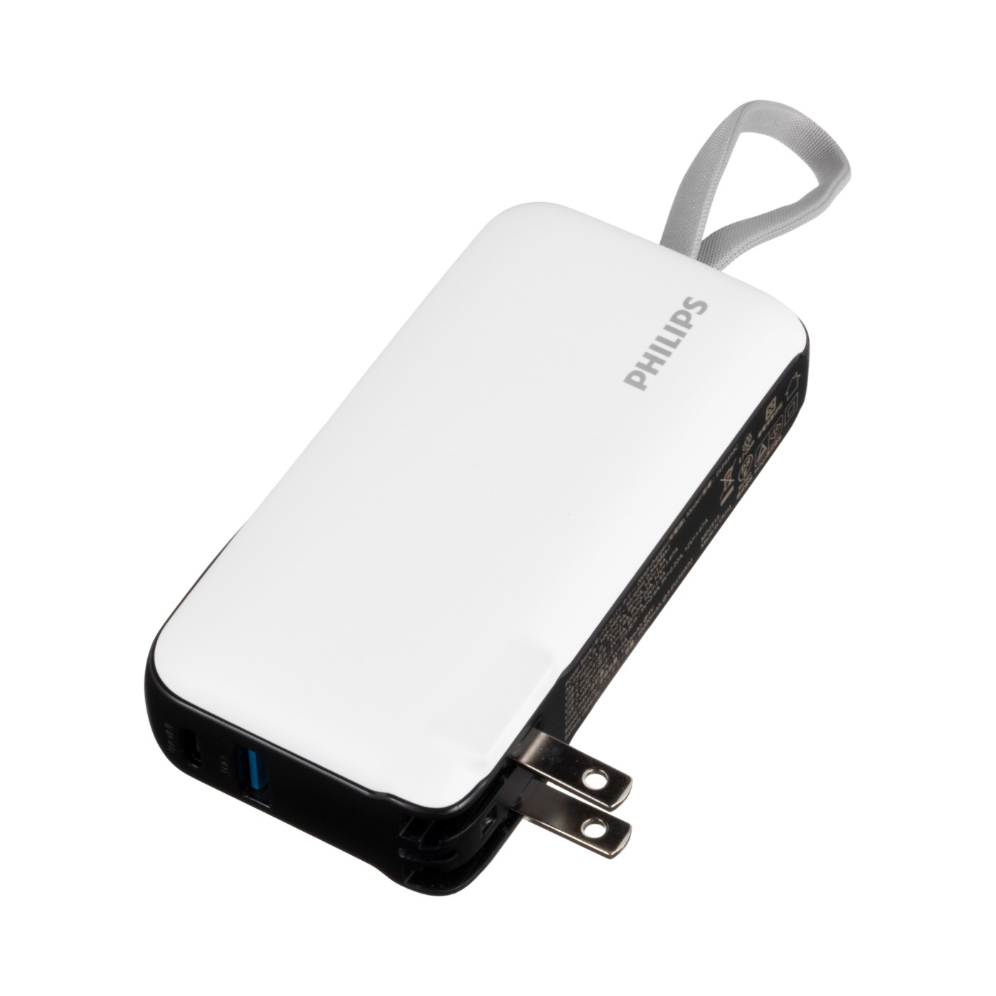 Philips モバイルバッテリー コンセント一体型 DLP4350CWを検証