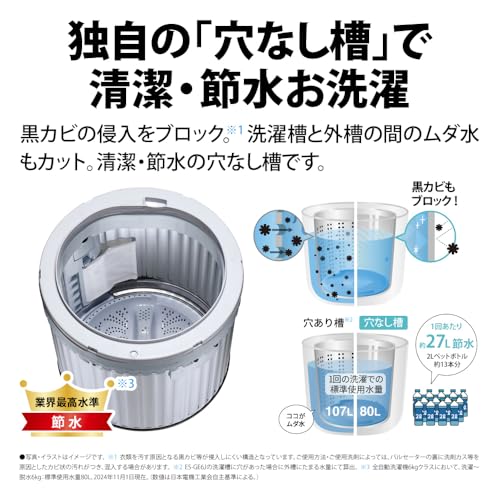 タテ型 全自動洗濯機　6㎏ 4