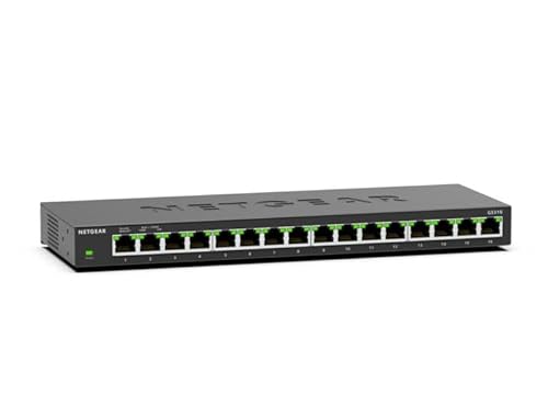 ギガビット16ポート アンマネージスイッチ 1