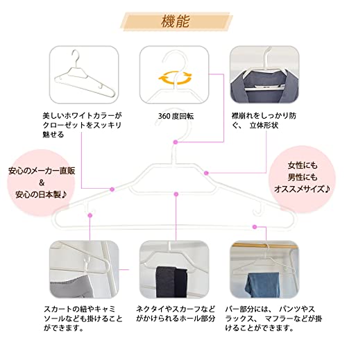 コジマジック監修スリム シャツハンガー 6