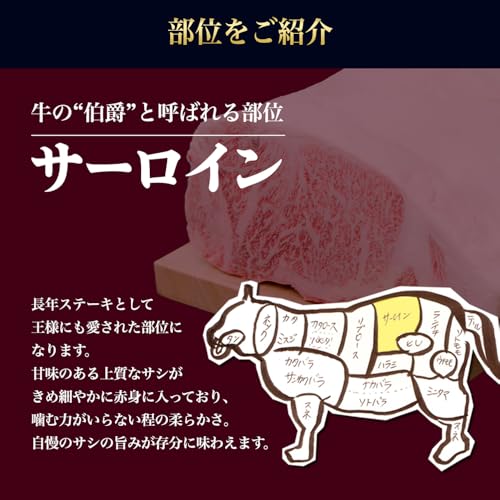 松阪牛 サーロインステーキ 200g×3枚 2