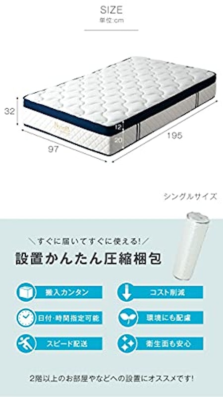 ポケットコイルマットレス 7