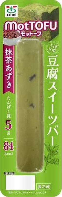 motTOFU国産豆腐スイーツバー抹茶あずき 1