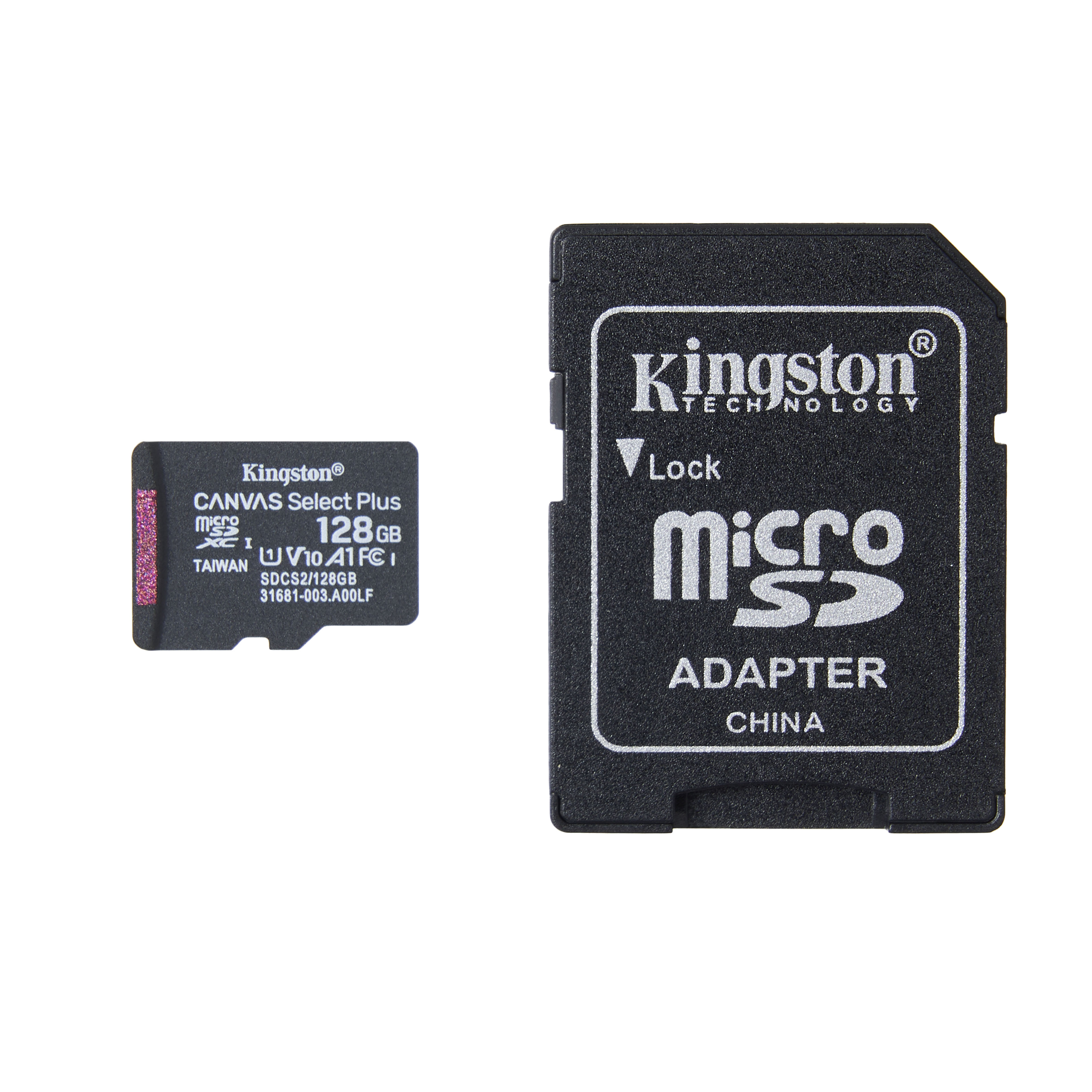マイクロSDカード 128GB クラス10 SDカード ケース付 変換アダプター