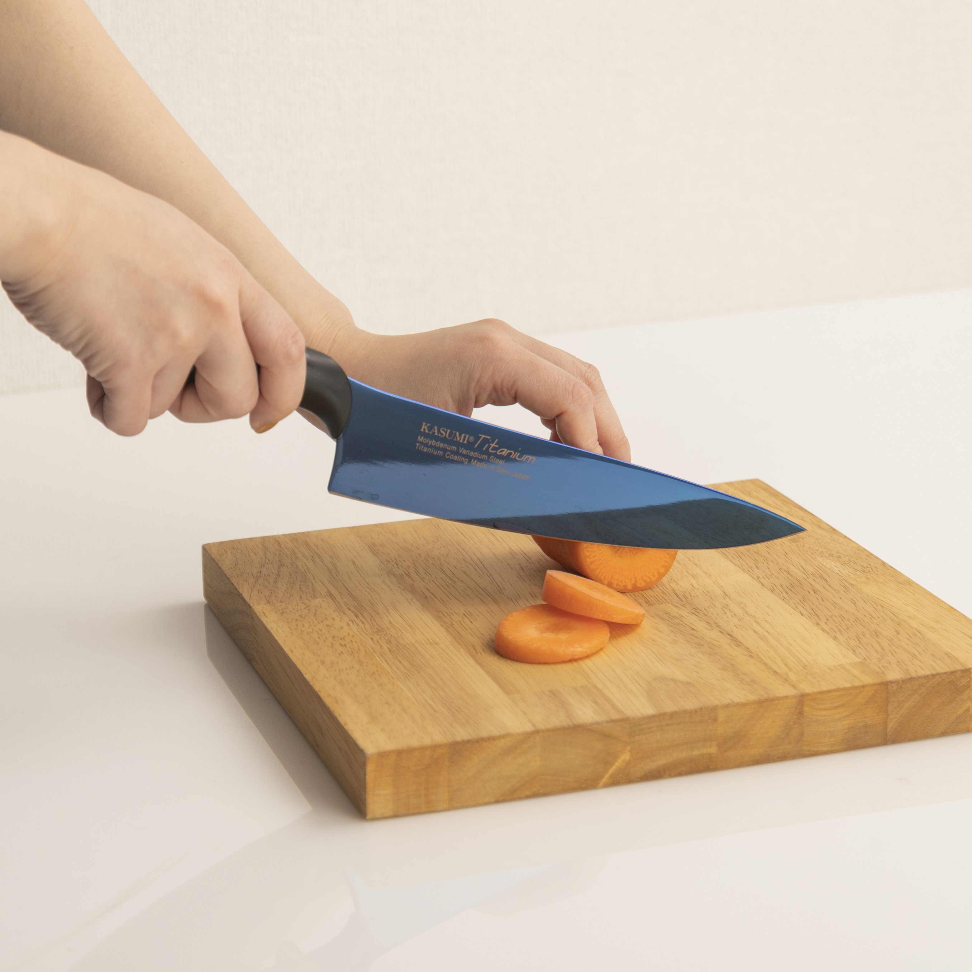 新品未使用】堤下食堂 × 霞 チタンコーティング 20cm 包丁【再販なし