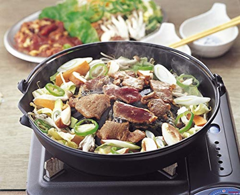 焼肉ジンギスカン鍋(ツル付) 5