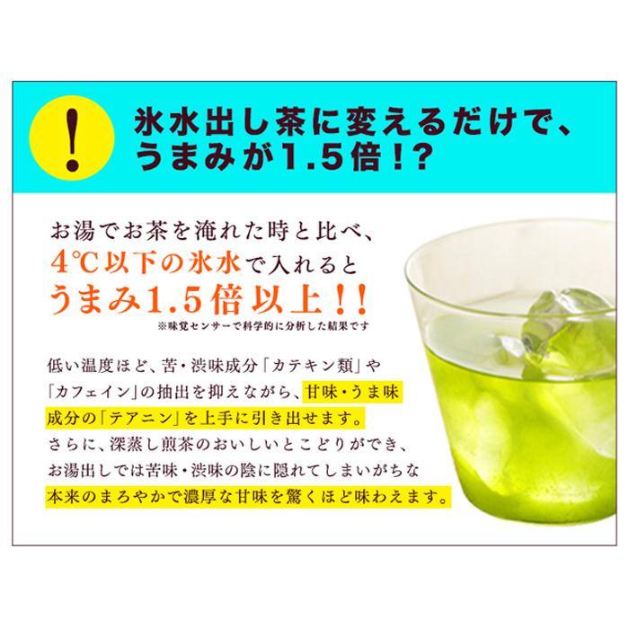 淹れっぱなしでも苦くならない 緑茶ティーバッグ 10