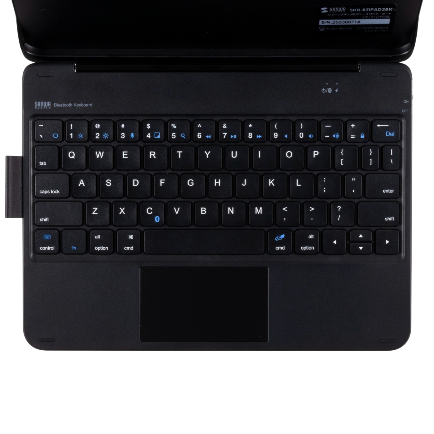 10.9インチiPad専用ケース付きキーボード 2