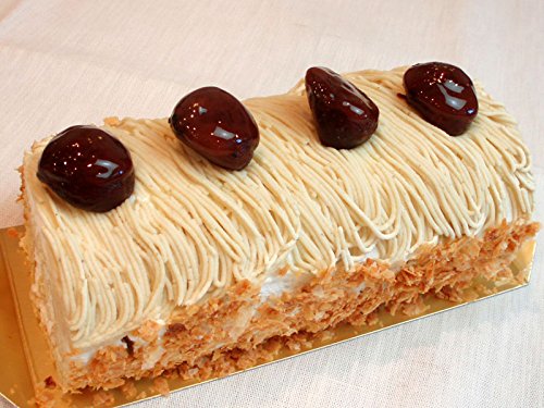 栗のロールケーキ 1
