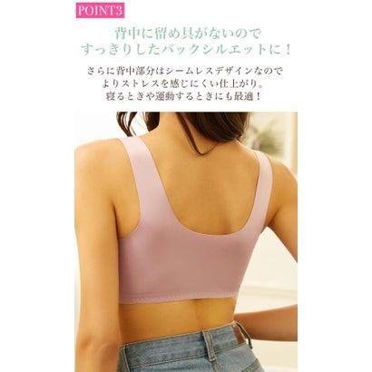 フロントホックノンワイヤーブラ 4