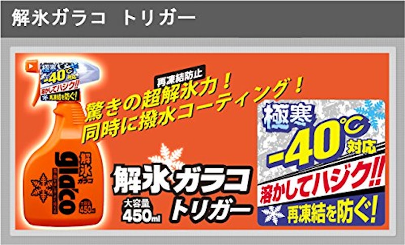 解氷ガラコ トリガー 4