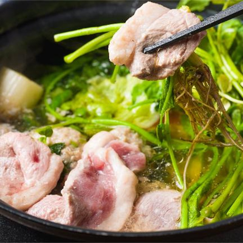 鴨鍋〆セット 4