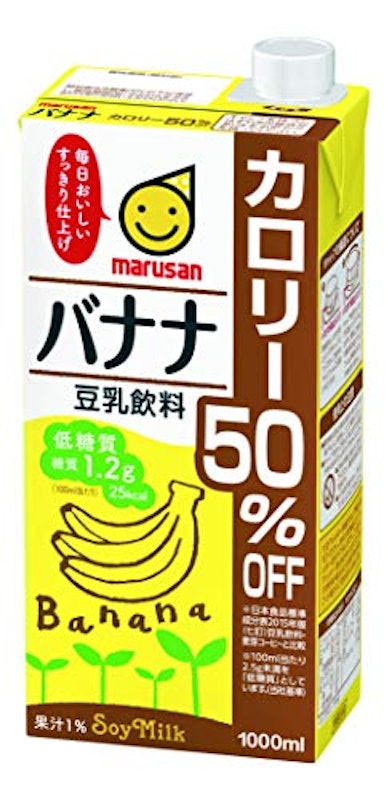 豆乳飲料 バナナ カロリー50%オフ 1