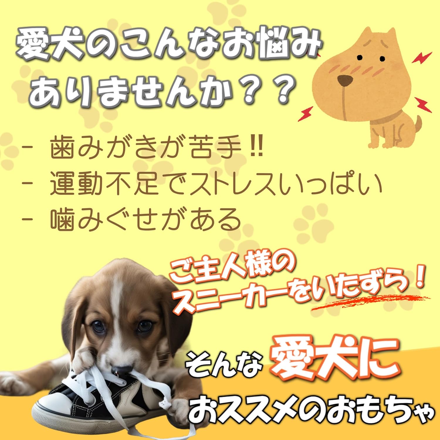 犬用おもちゃ スニーカー型 2