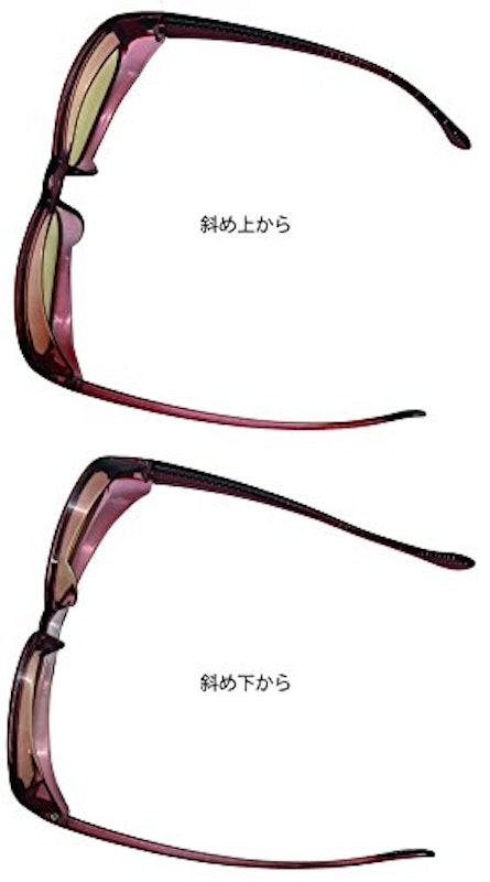 花粉症対策・ウイルス対策サングラス 4