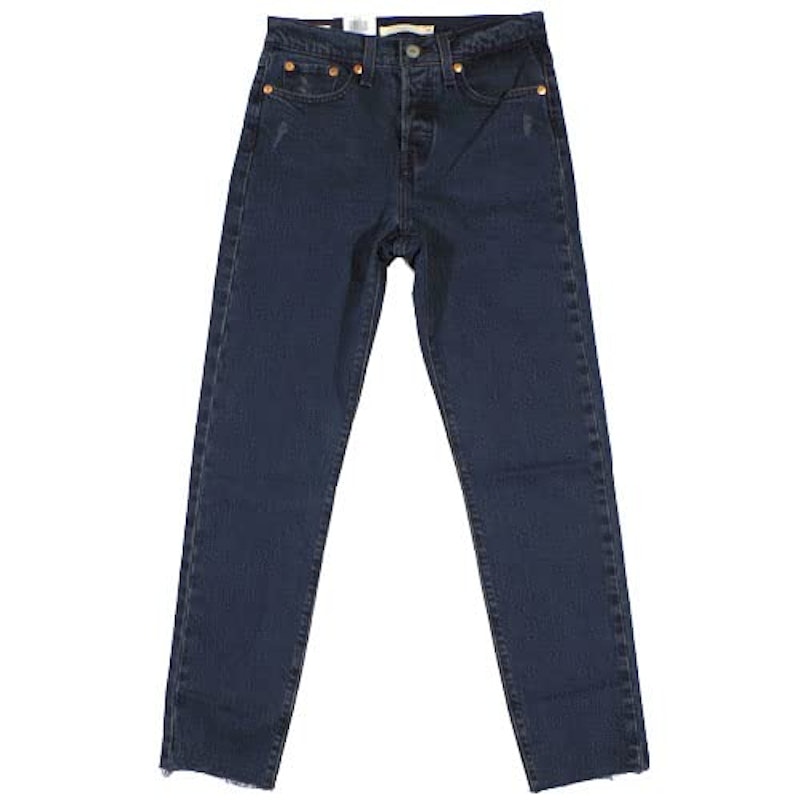 プレミアム WEDGIE ICON Black And Blue テーパードデニム 1