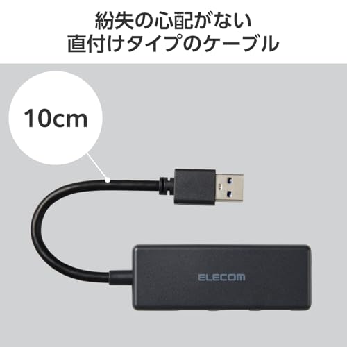 USB 5Gbpsハブ 3ポート 6