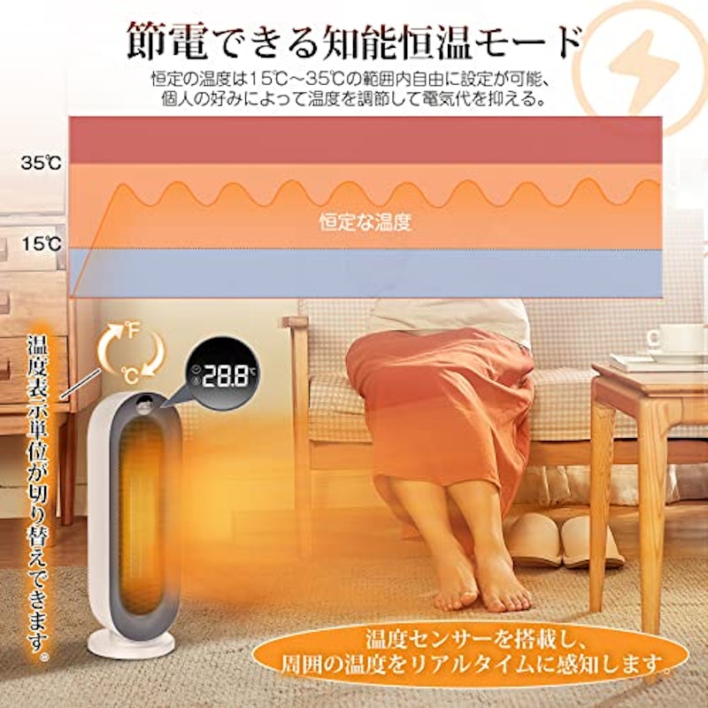セラミックファンヒーター 3
