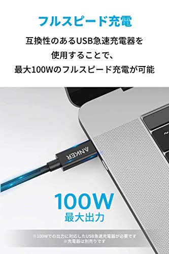 USB-C ＆ USB-C Thunderbolt 3 ケーブル 2