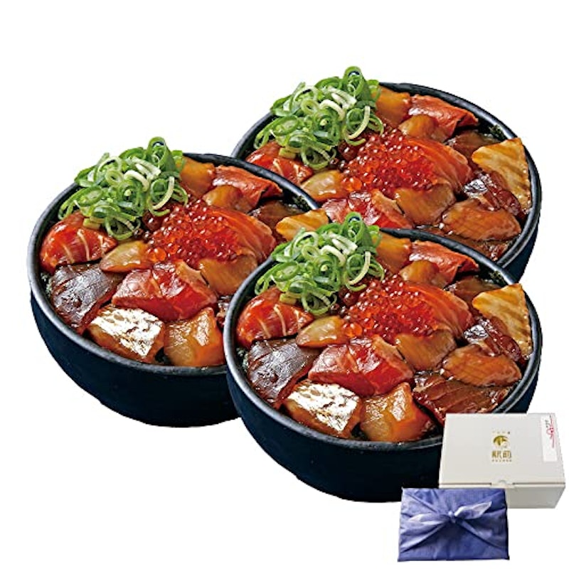 魚介6種の海鮮づけ丼 1