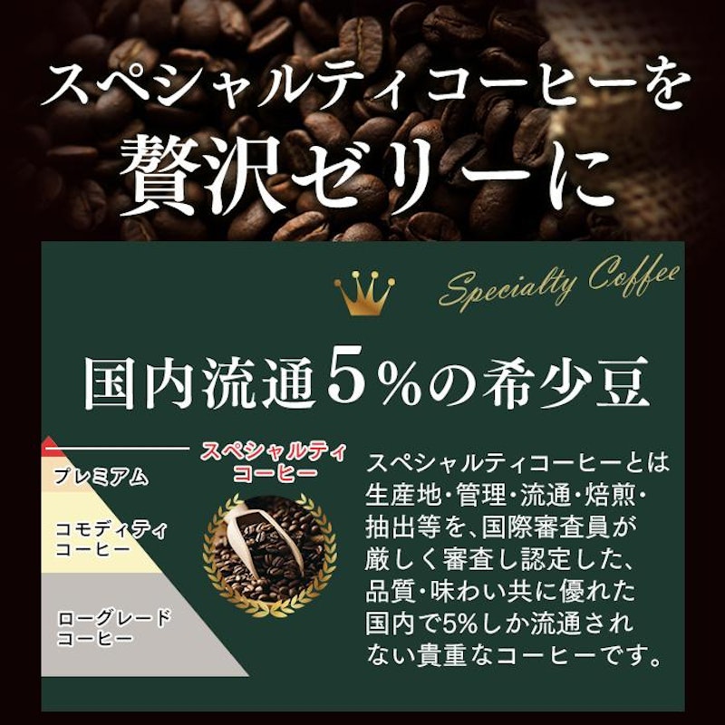 コーヒーゼリーとカステラセット 2