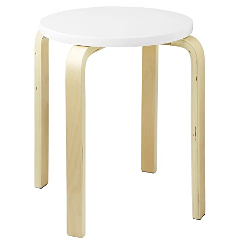 アンティーク調 丸型スタッキングスツール インダストリアル脚