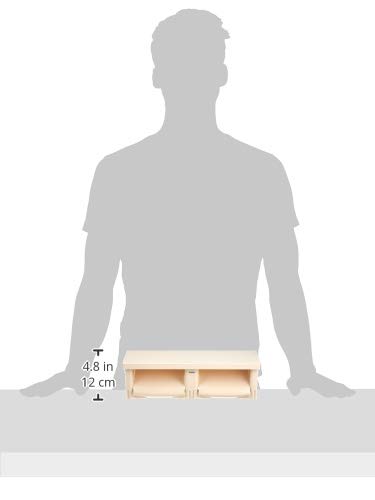 二連紙巻器 フラット棚 3