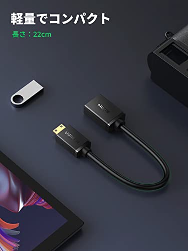 MINI HDMI to HDMI 変換アダプター 4
