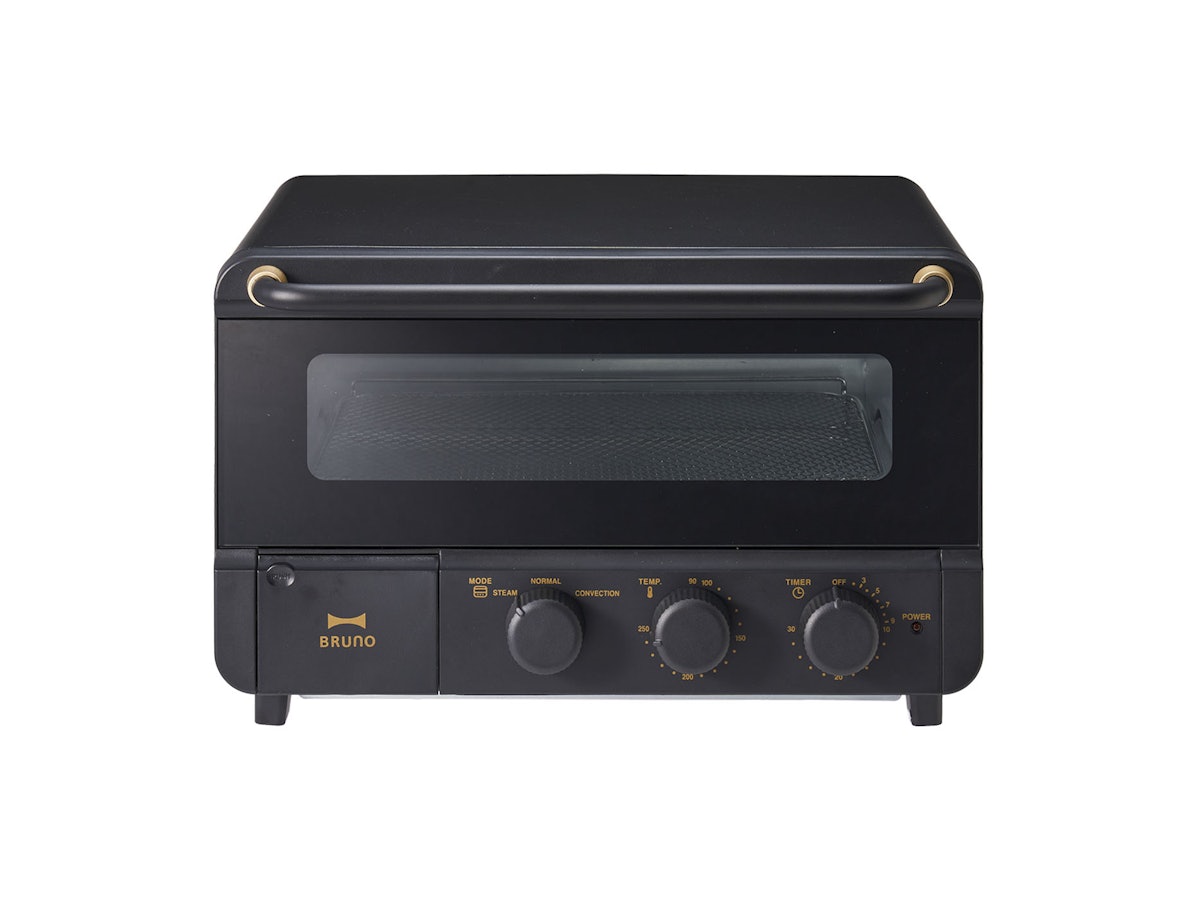 BRUNOスチーム&ベイクトースター ブラック★新品・未使用★BOE067-BK dcbebb74a755e61d3195cfd57e9fcb