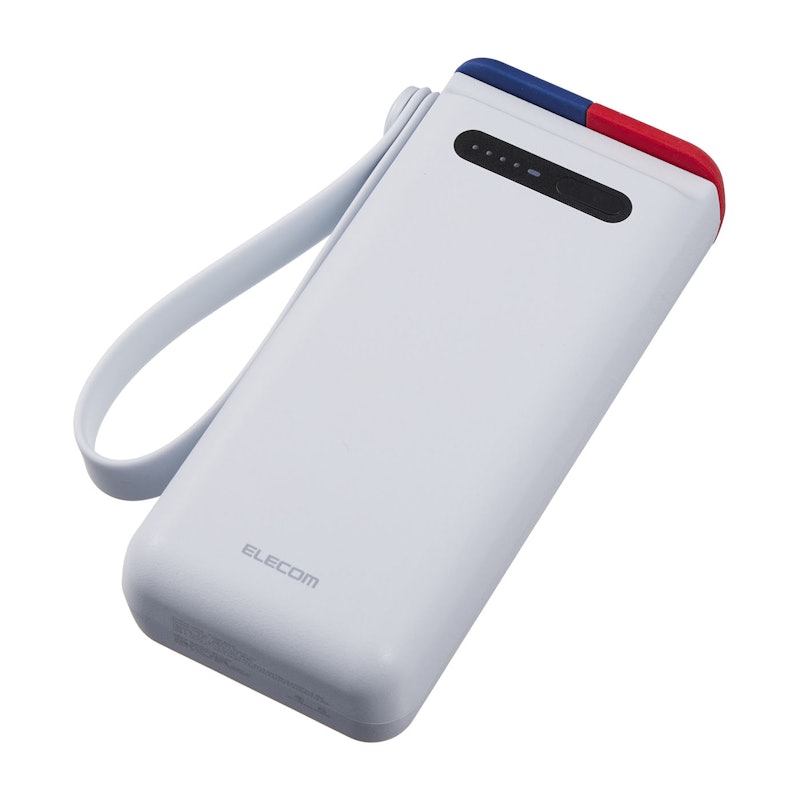 エレコム ELECOM リン酸鉄モバイルバッテリー DE-C41-30000LGYを エレコム ELECOM リン酸鉄モバイルバッテリー DE-C41-30000LGYを