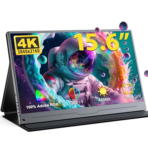 モバイルモニター　Eviciv 17,3インチ　液晶モニター　動作確認　箱付属有 EVICIV モバイルモニター 17.3インチ 4K モバイルディスプレイ