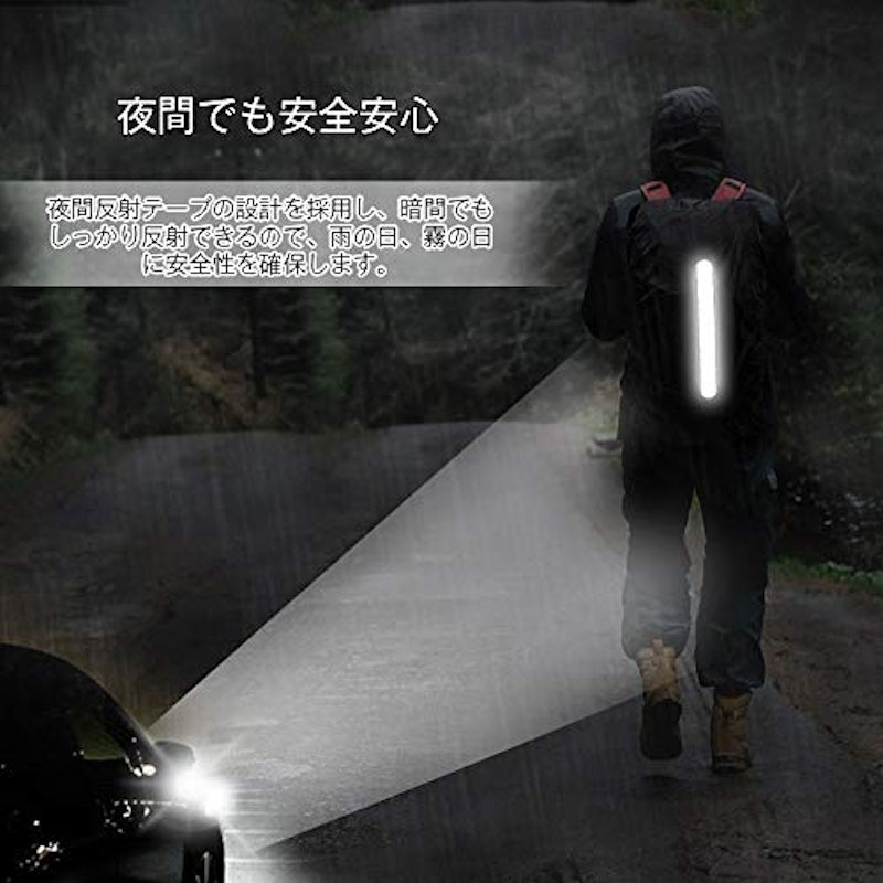 雨よけリュックカバー 6