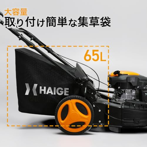 自走式エンジン芝刈機 6