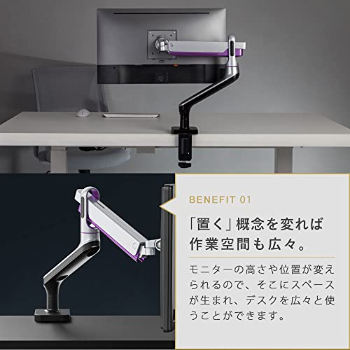 快適ワークのモニターアーム 2