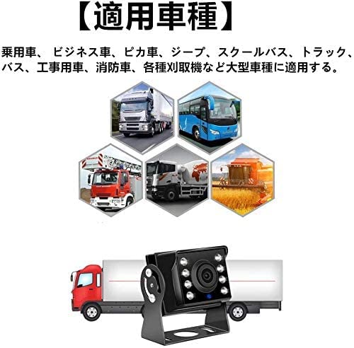 バックカメラモニターセット 7インチ 6