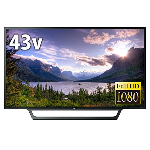 【徹底比較】SONY BRAVIA（ブラビア）の43インチテレビのおすすめ人気ランキング 5