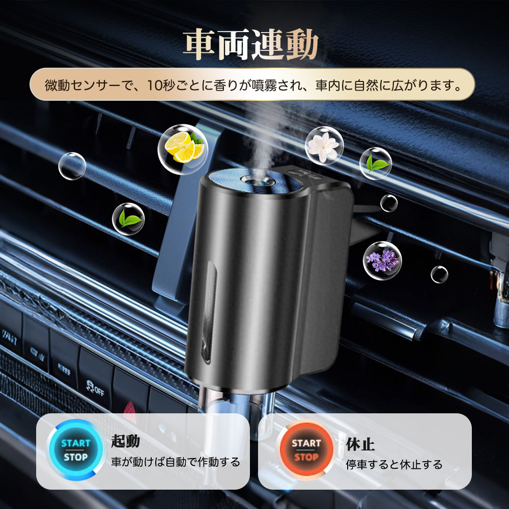 車用スマートアロマディフューザー 7