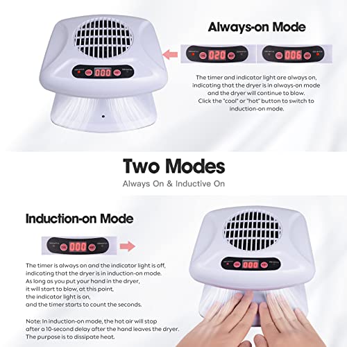 Air ネイルドライヤー ホワイト 4