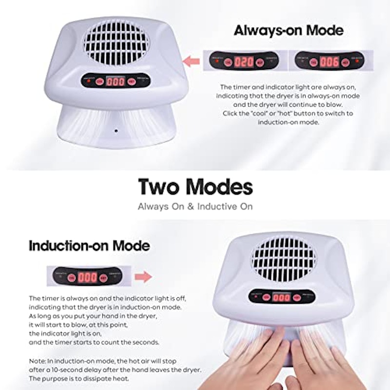 Air ネイルドライヤー ホワイト 4