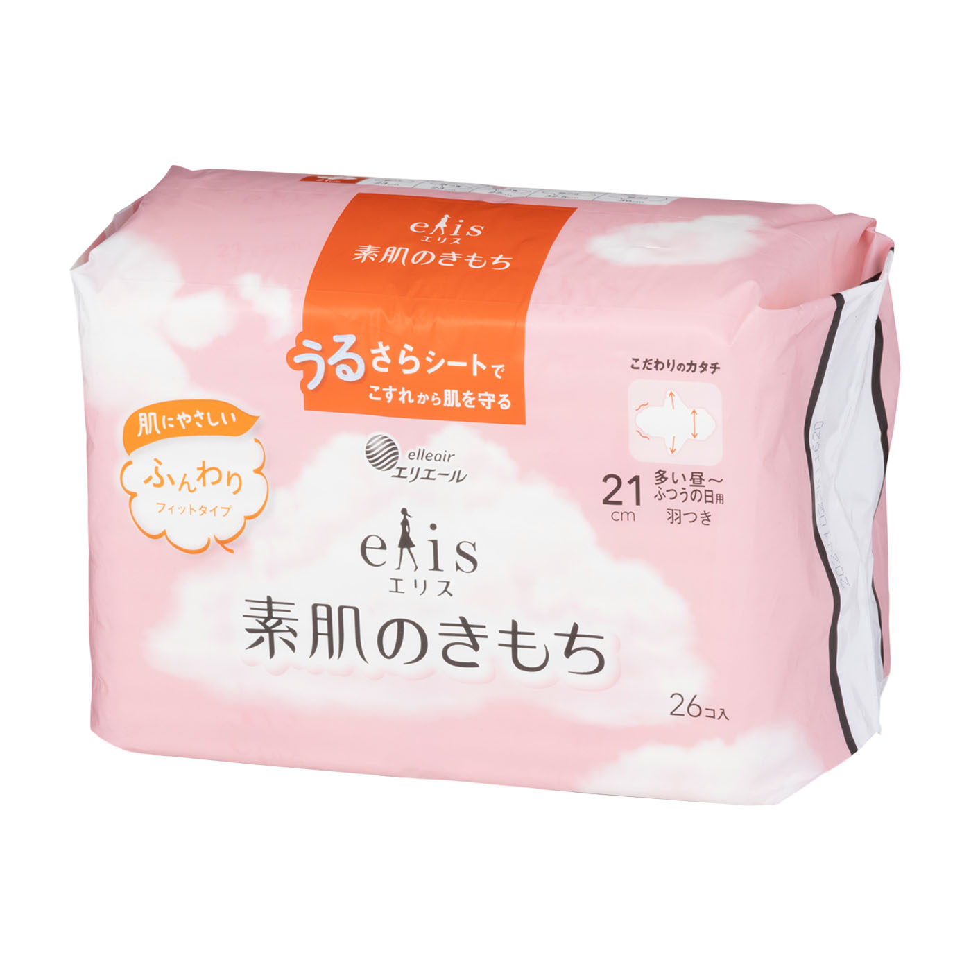 ソフィ ボディフィット ふつうの日用 羽つき21cmをレビュー