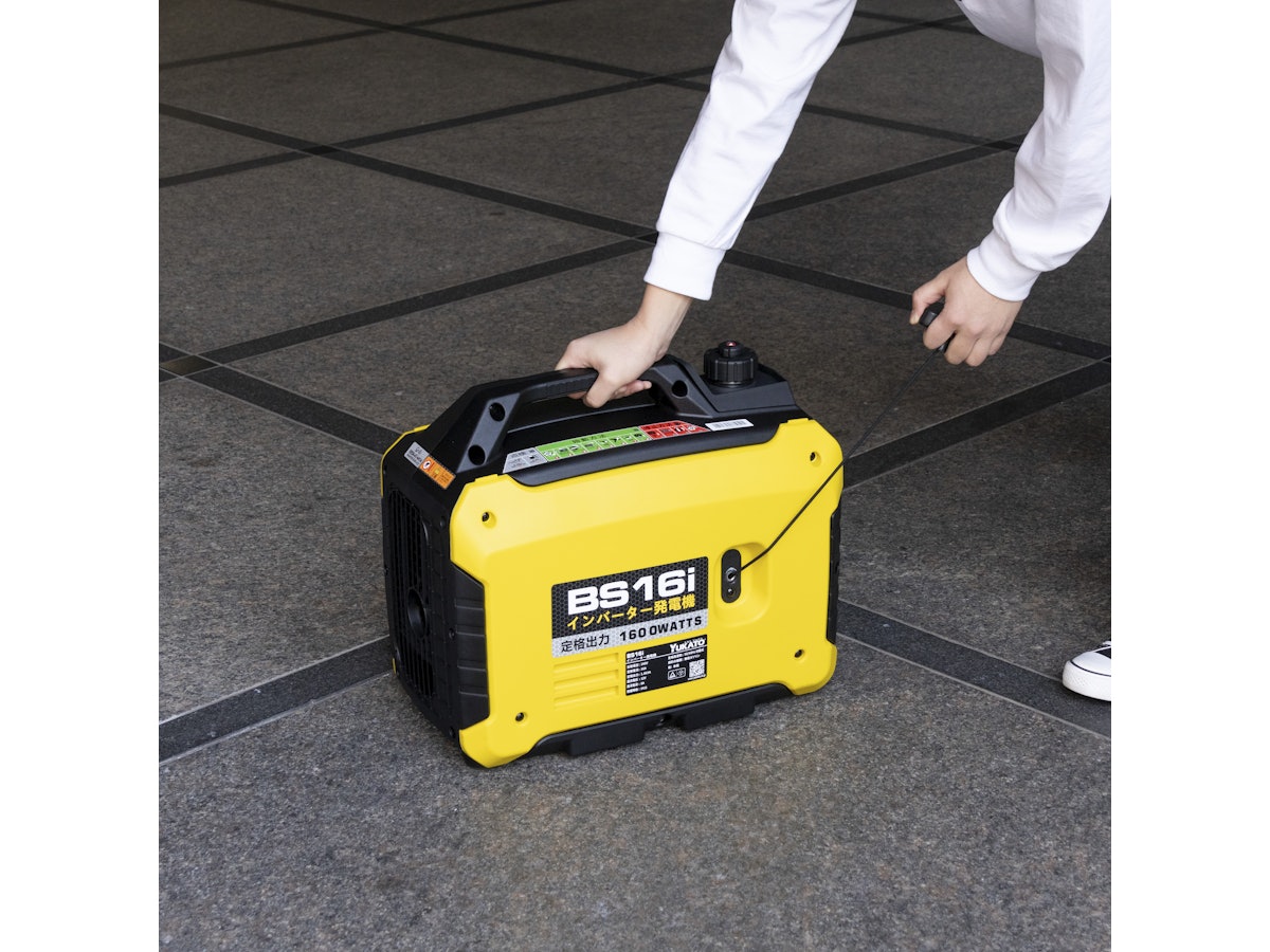 YUKATO インバーター発電機 BS16iを検証レビュー!インバーター YUKATO インバーター発電機 BS16iを検証レビュー!インバーター