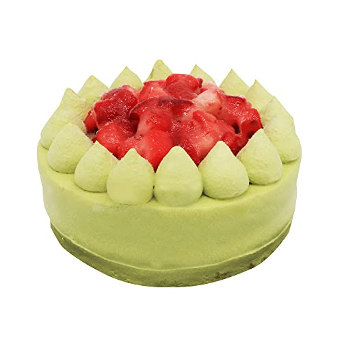 風見鶏デコレーションケーキ 抹茶 1