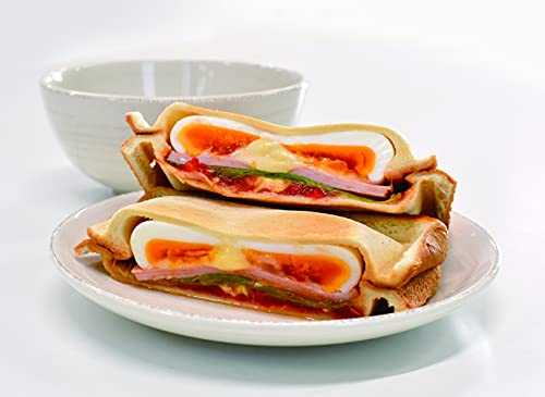 おやつDEっSEⅡ ふっ素加工ホットサンドトースター 5
