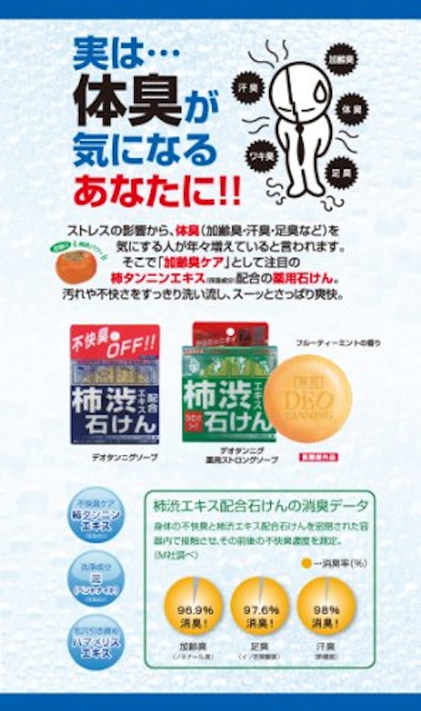 デオタンニング 薬用ストロングソープ 2