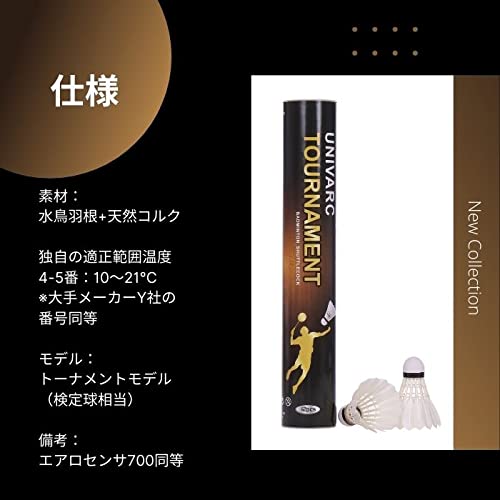 TOURNAMENT バドミントンシャトル 2