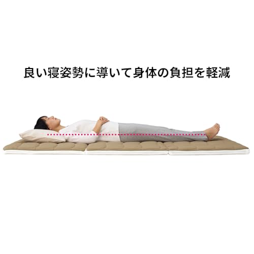  ブレスエアー（R）3つ折りマットレス リファイン ボリューム（厚さ9cm） 3