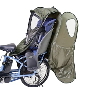 アークズ norokka リア 国内メーカーシート用レインカバー スタンダードモデルを検証レビュー!自転車用チャイルドシートカバーの選び方も紹介 5