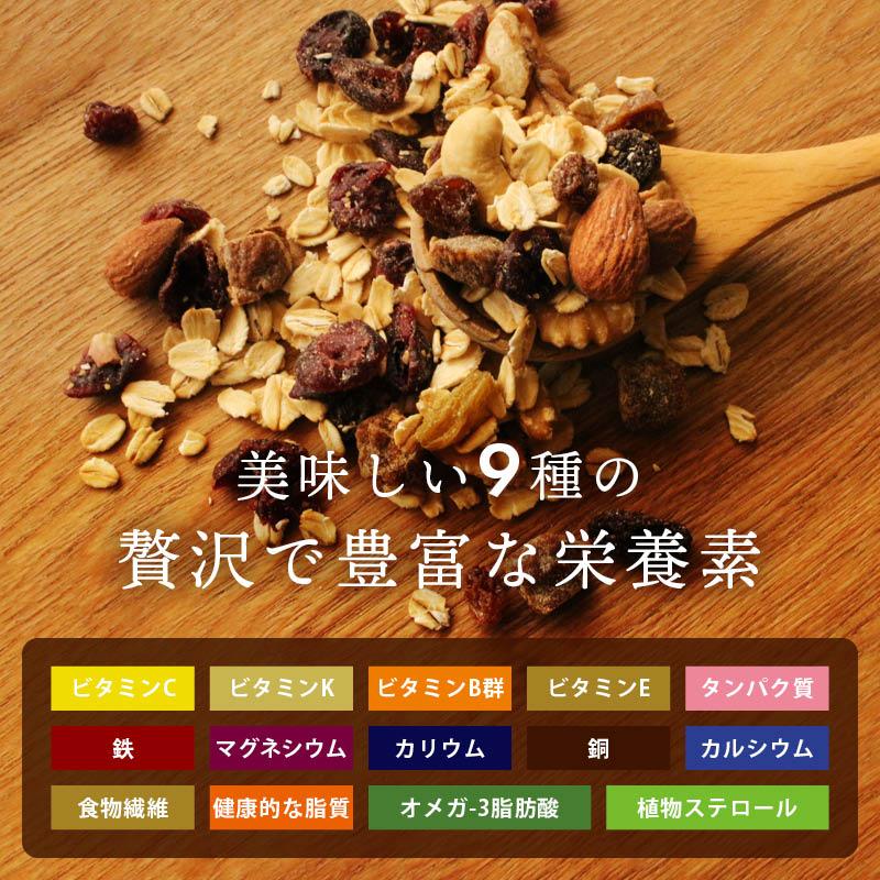 まるごとナッツ ミューズリー 9